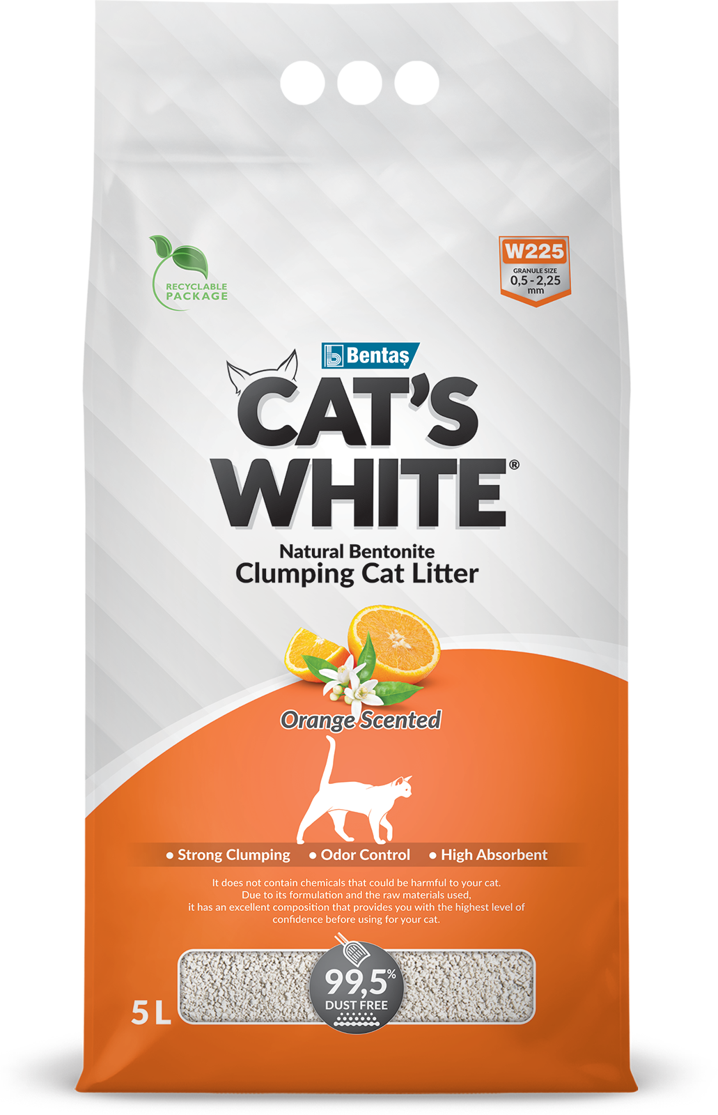 CAT'S WHITE Orange