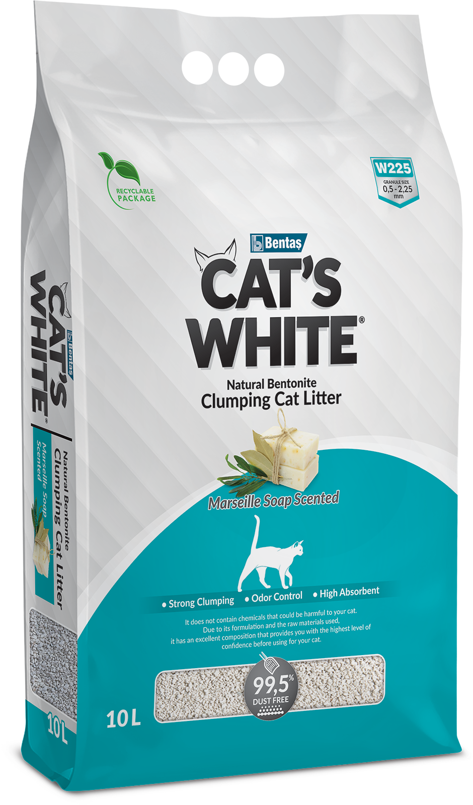 CAT'S WHITE Marseille Soap