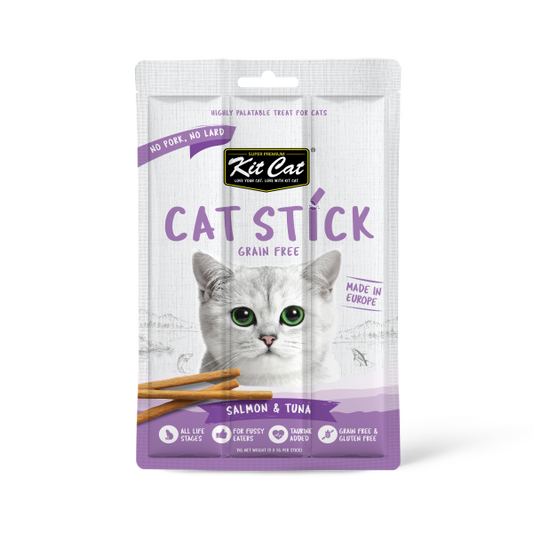 KitCat Cat Stick - Salmon & Tuna 3 x 15g