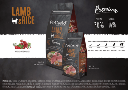 Petfield Premium Lamb & Rice