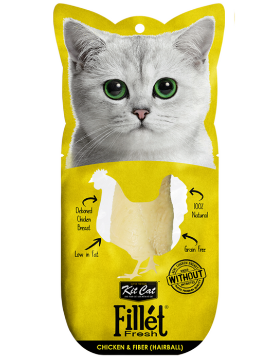 KitCat FilletFresh - Chicken & Fiber - 30g