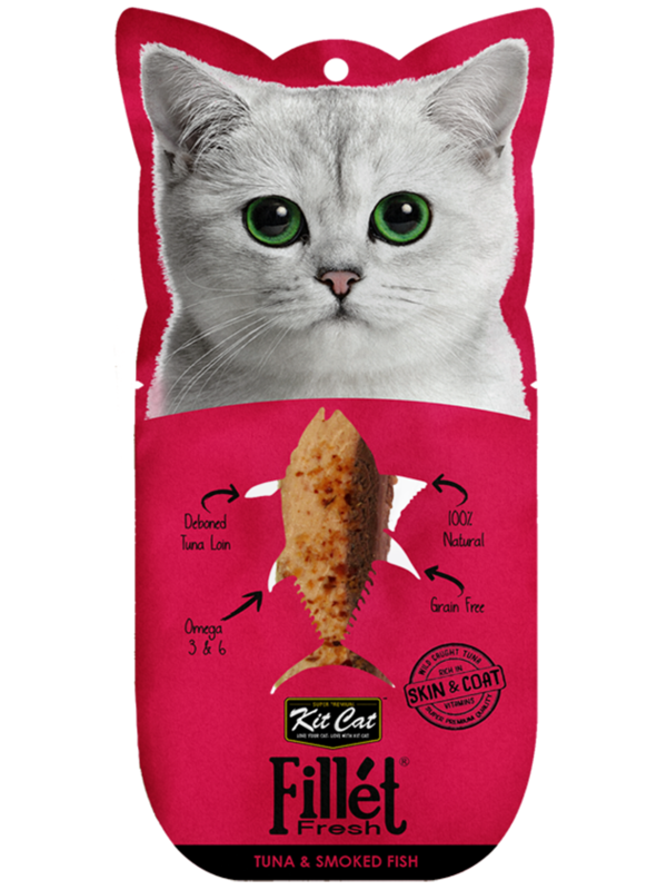 KitCat FilletFresh - Tuna & Smoked Fish - 30g