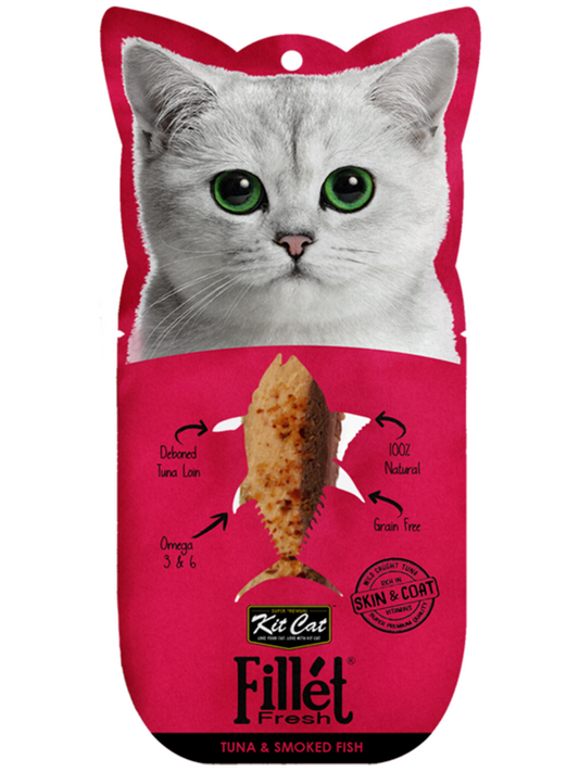 KitCat FilletFresh - Tuna & Smoked Fish - 30g