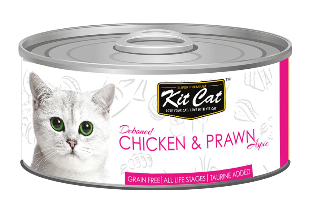 KitCat - Chicken & Prawns - 80g