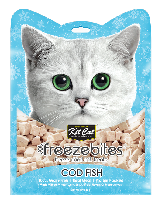 KitCat FreezeBites - Codfish - 2 x 15g
