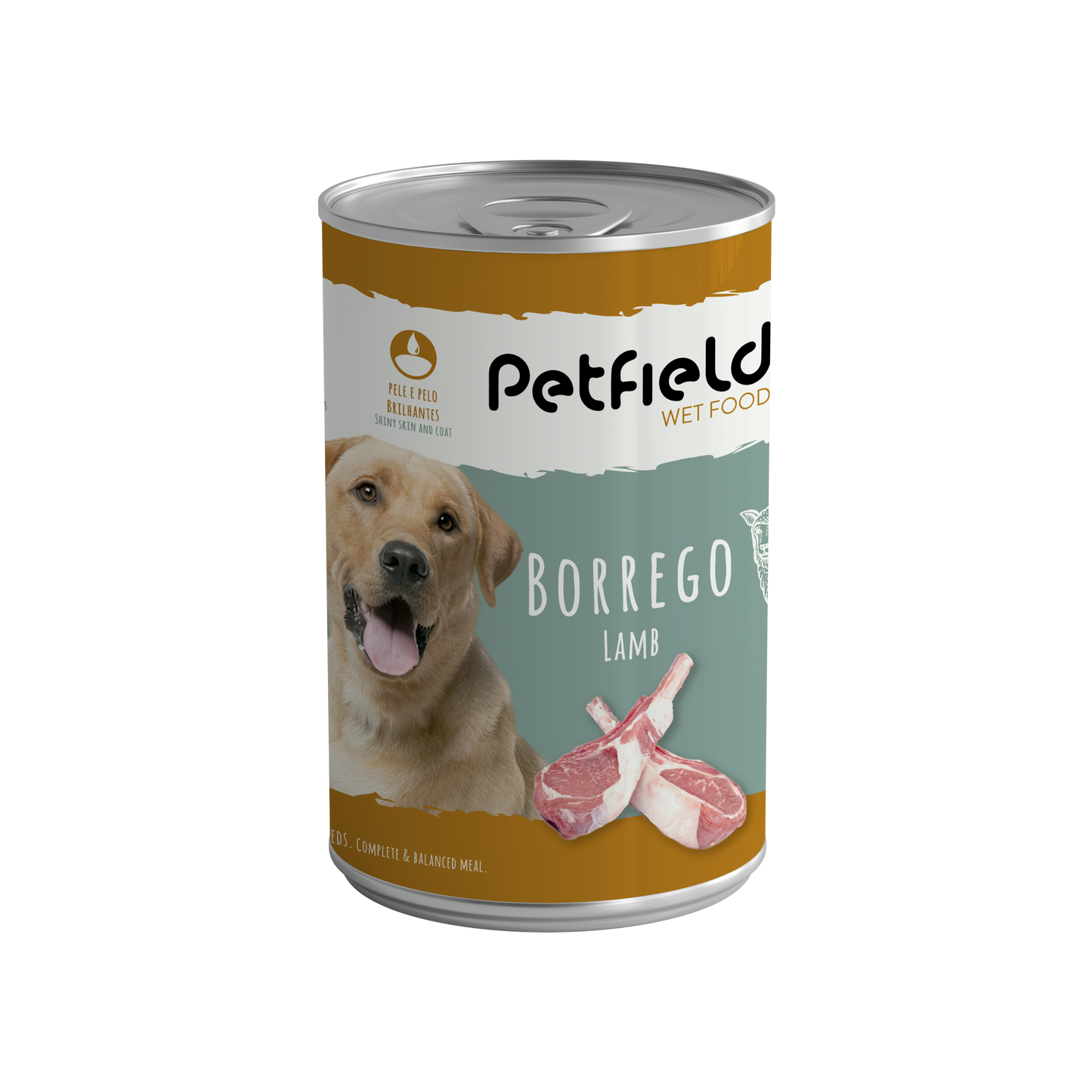 Petfield Wetfood Dog Lamb - 1250g