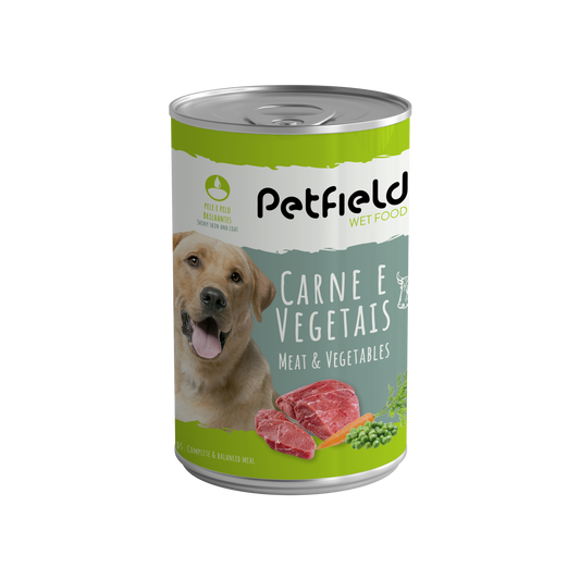 Petfield Wetfood Dog Meat & vegetables - 410g