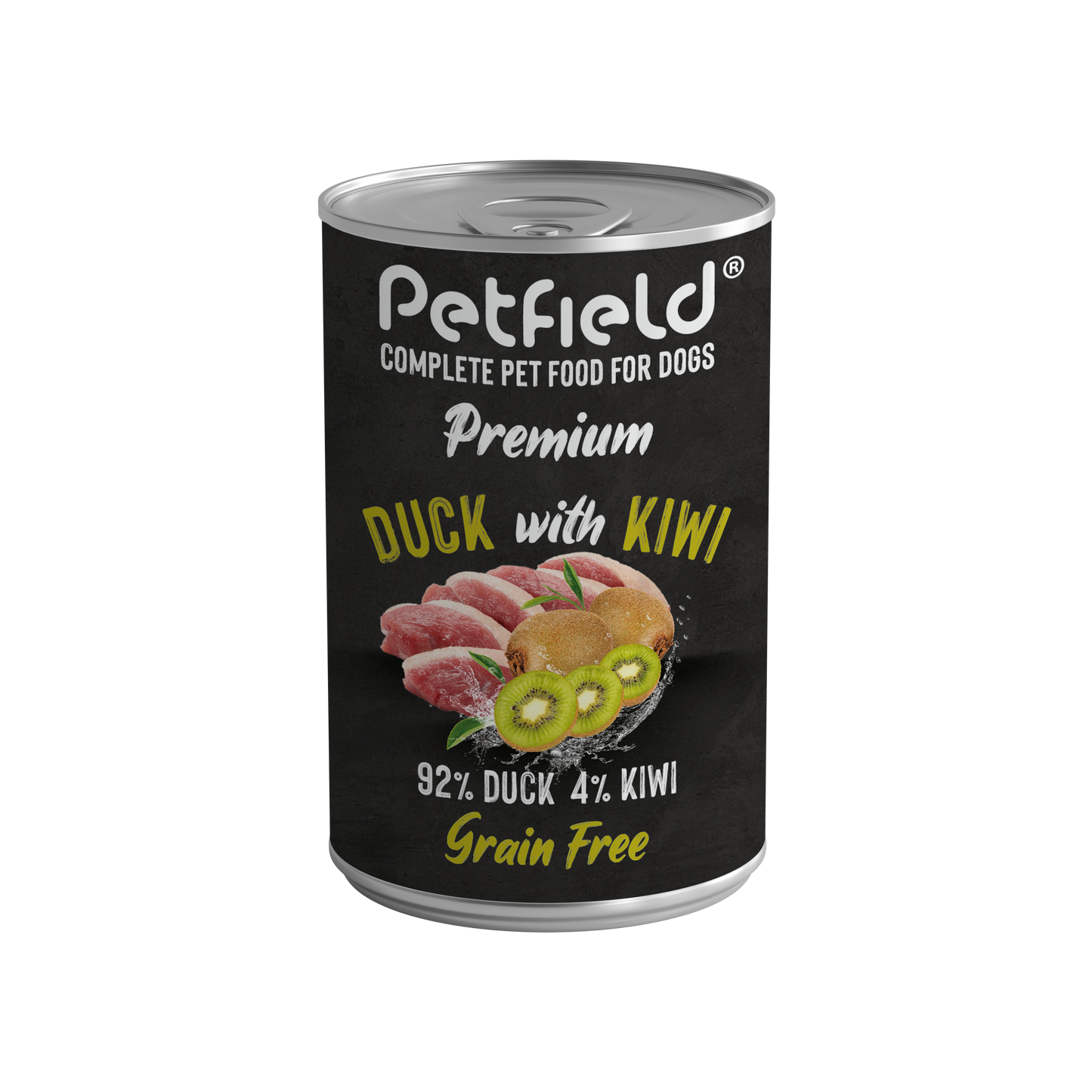 Petfield Wetfood Dog Duck & Kiwi (400 g)