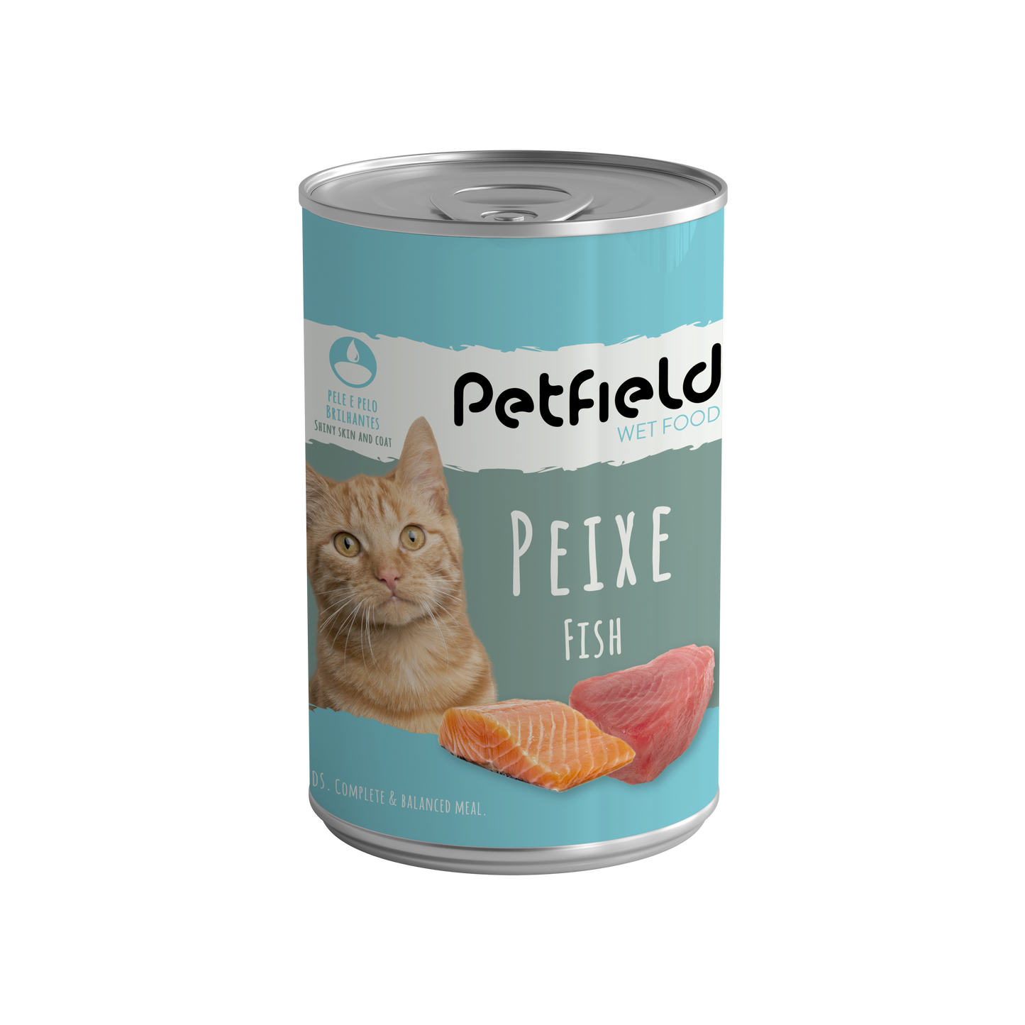 Petfield Wetfood Cat Tuna & Salmon - 410g