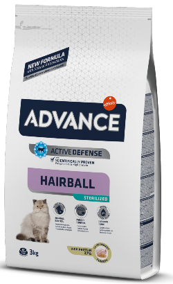 Advance Cat Sterilized Hairball Turkey & Barley