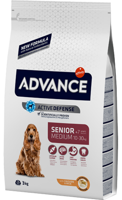 Advance Dog Medium Senior +7 Chicken & Rice