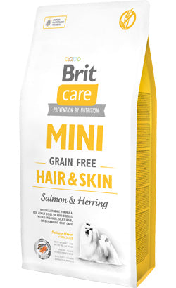 Brit Care Dog Mini Hair & Skin Grain-free Salmon & Herring