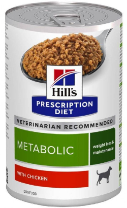 Hills Prescription Diet Canine Metabolic with Chicken (lata)