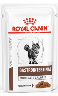 Royal Canin Vet Gastro Intestinal Moderate Calorie Feline Wet (Saqueta)