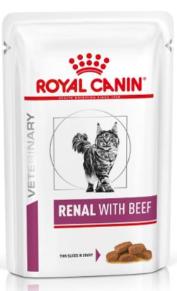 Royal Canin Vet Renal Feline with Beef