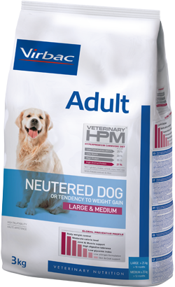 Virbac HPM Adult Neutered Dog Large & Medium